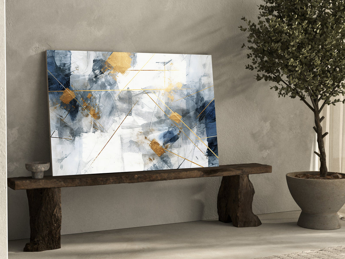 Canvas Painting - Abstract Geometric Art