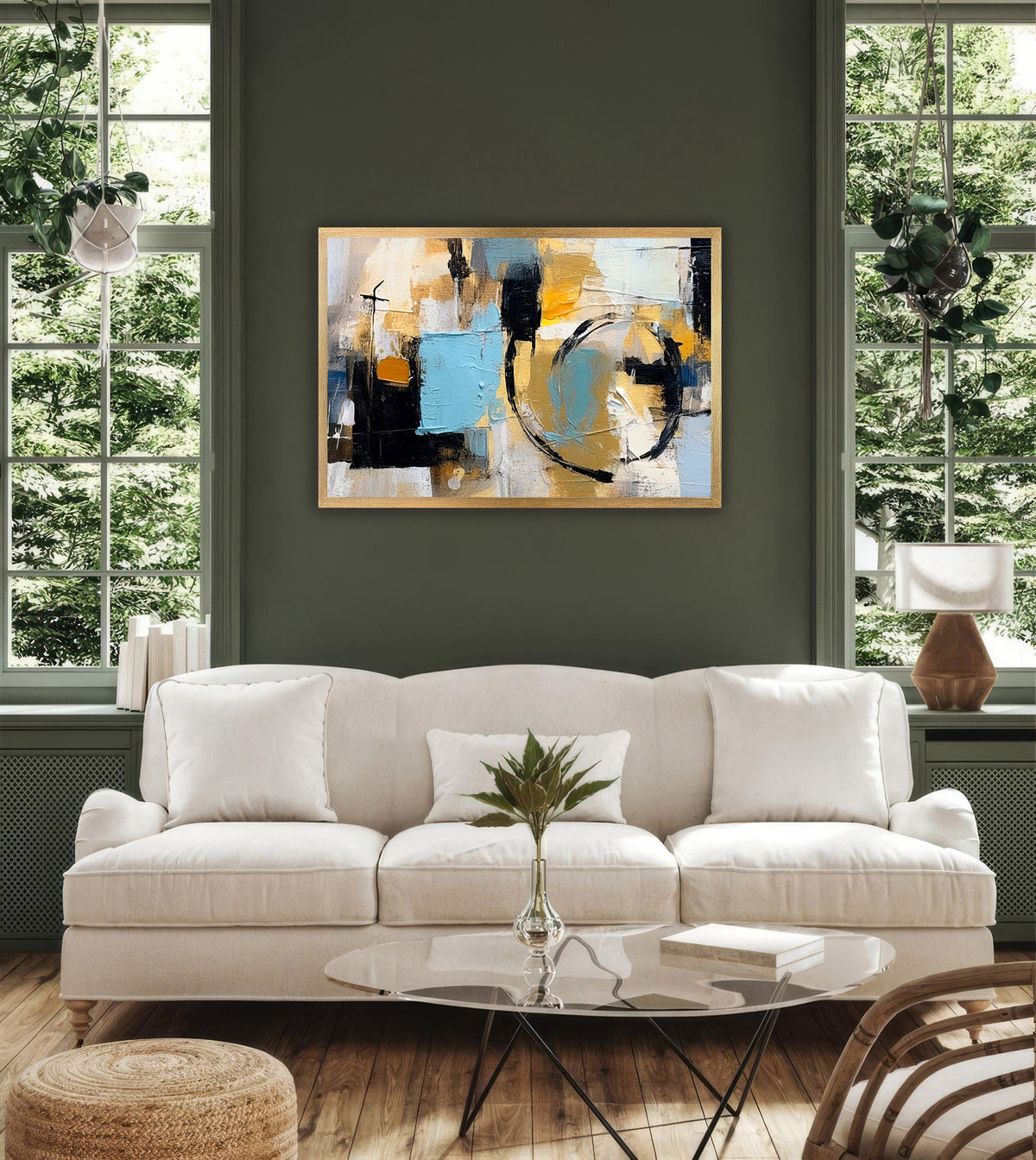 Canvas Painting - Abstract Modern Art