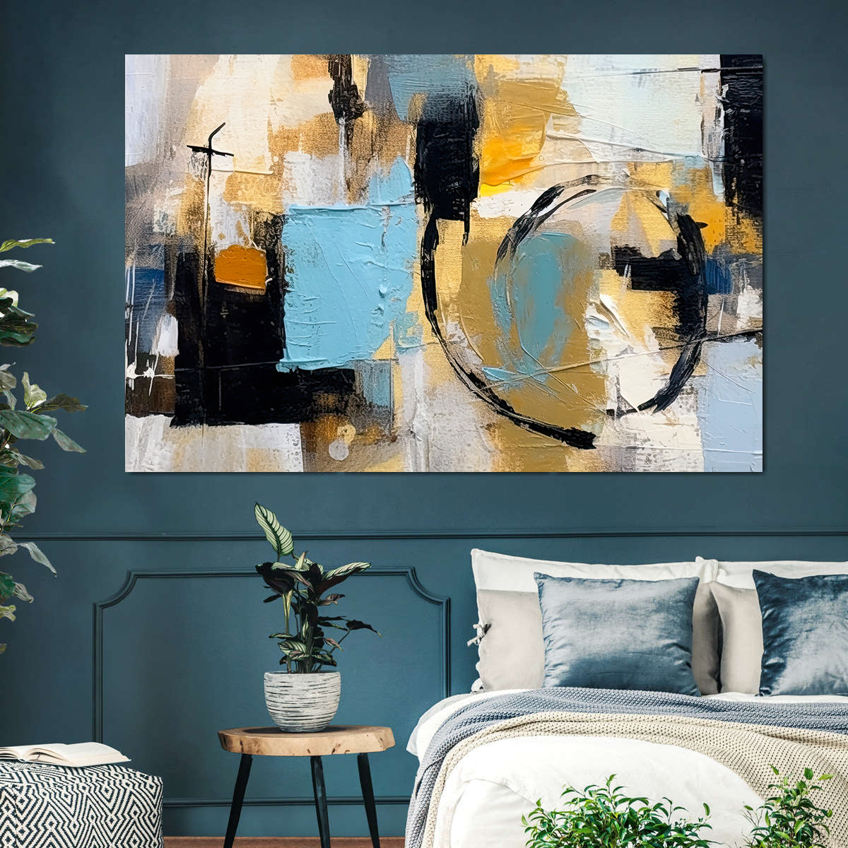 Canvas Painting - Abstract Modern Art