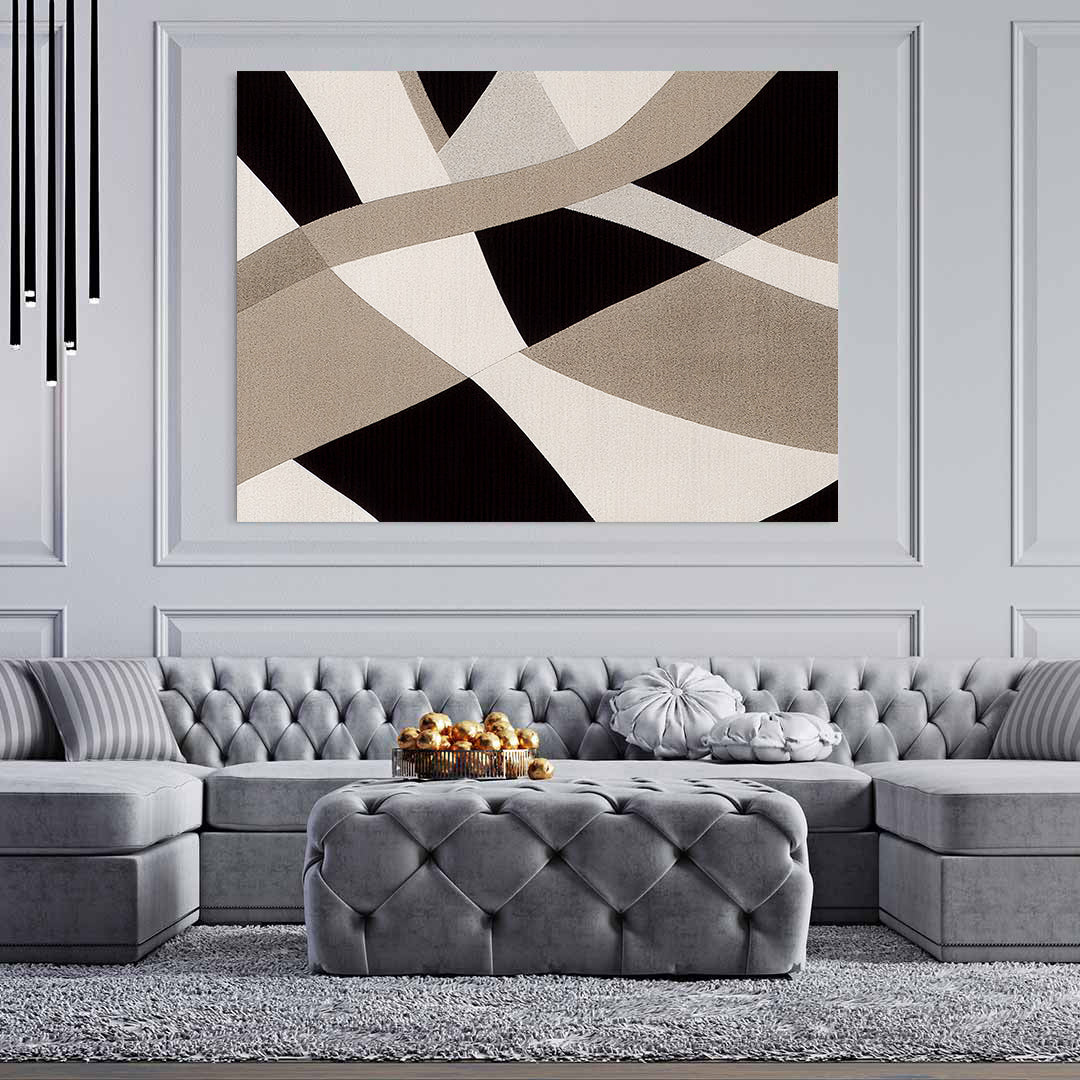 Canvas Painting - Modern Geometric Art