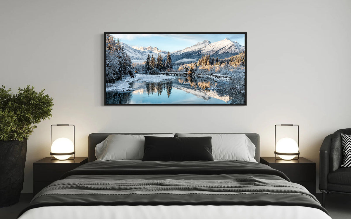 Canvas Painting - Winter Landscape
