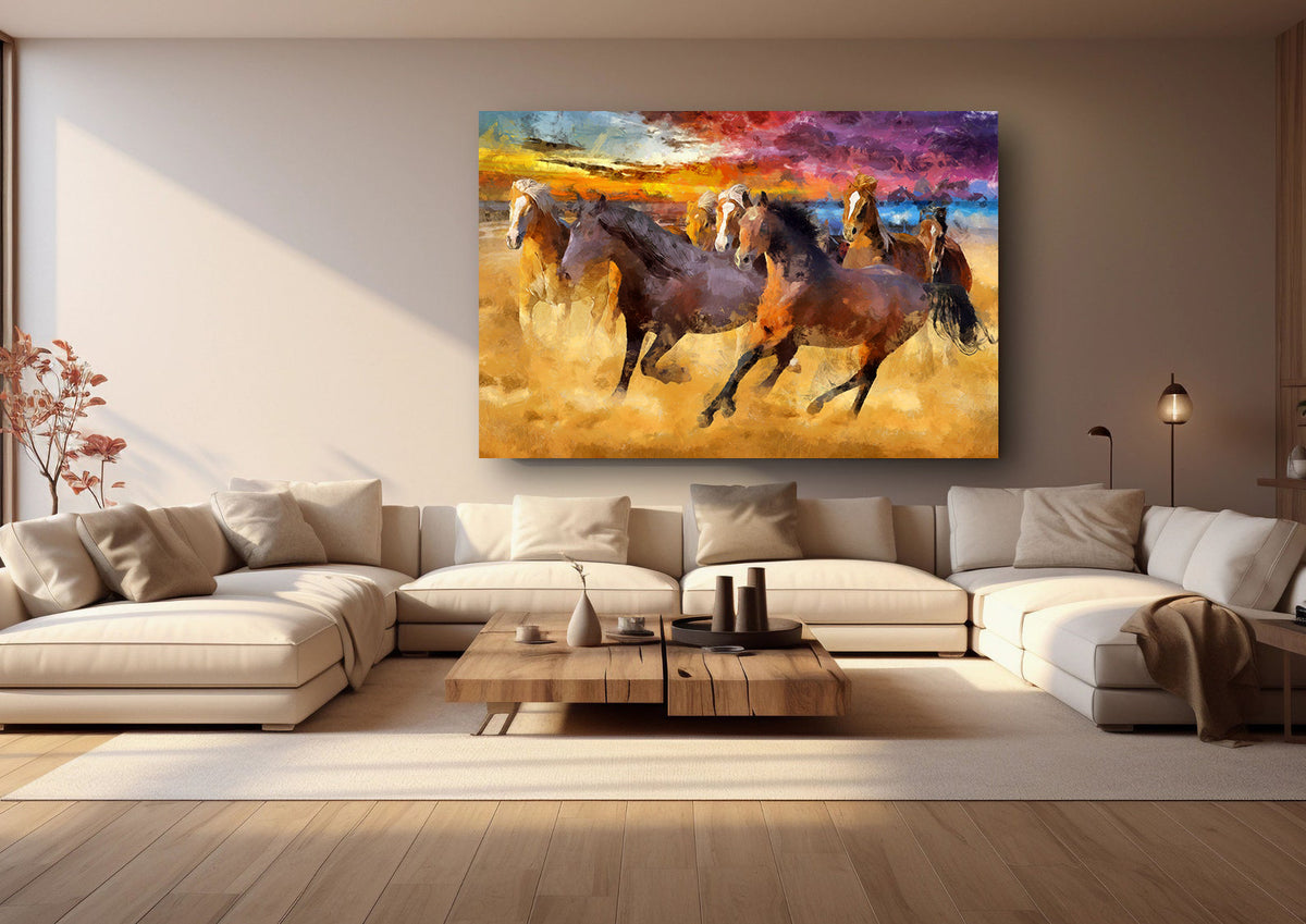 Tablou Canvas - Cai Alergand in Libertate