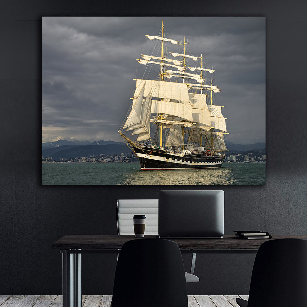 Canvas Painting - Sailboat