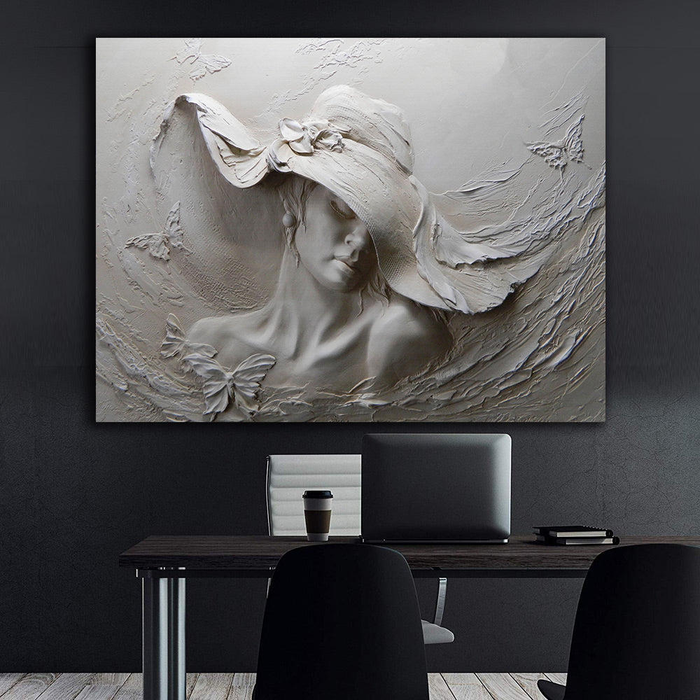 Canvas Painting - Woman Portrait