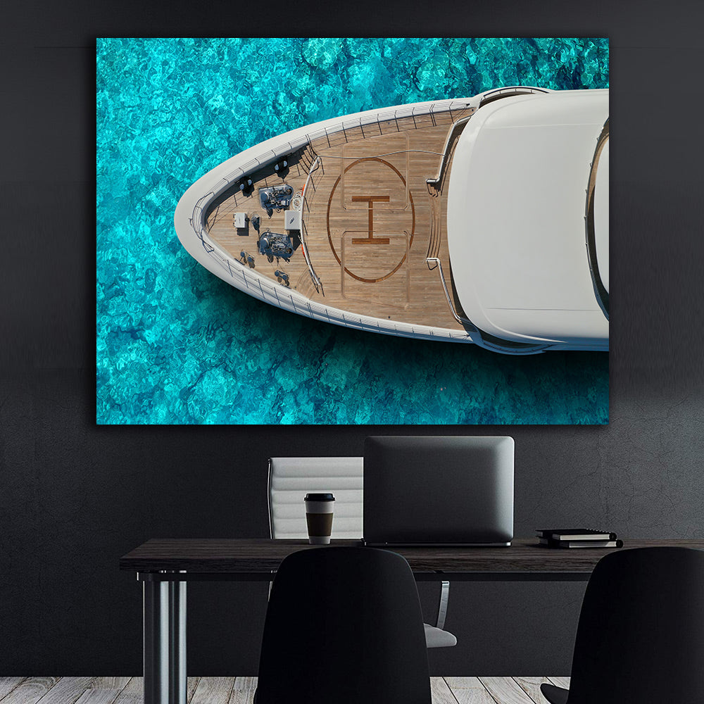 Canvas Painting - Ship at Sea