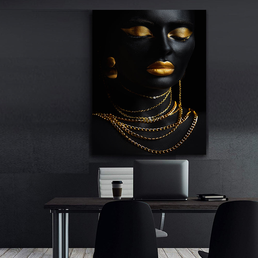 Canvas Painting - African Woman Portrait