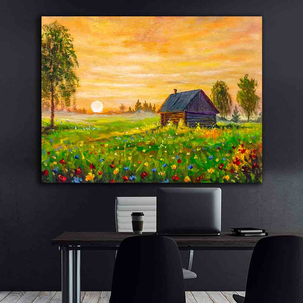 Canvas Painting - Countryside