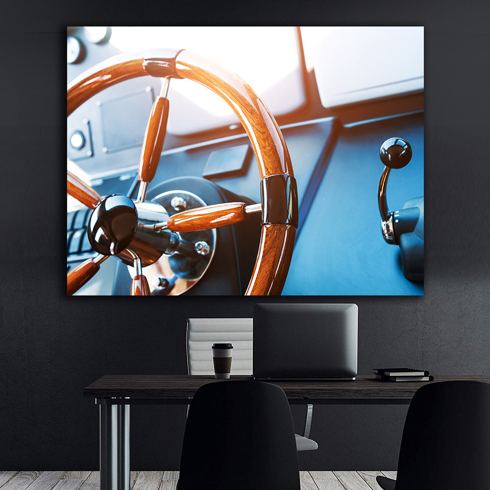 Canvas Painting - Ship's Rudder