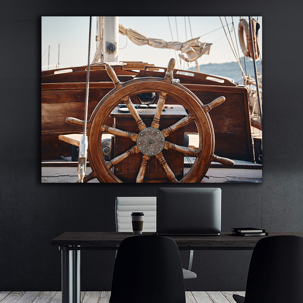Canvas Painting - Ship's Rudder