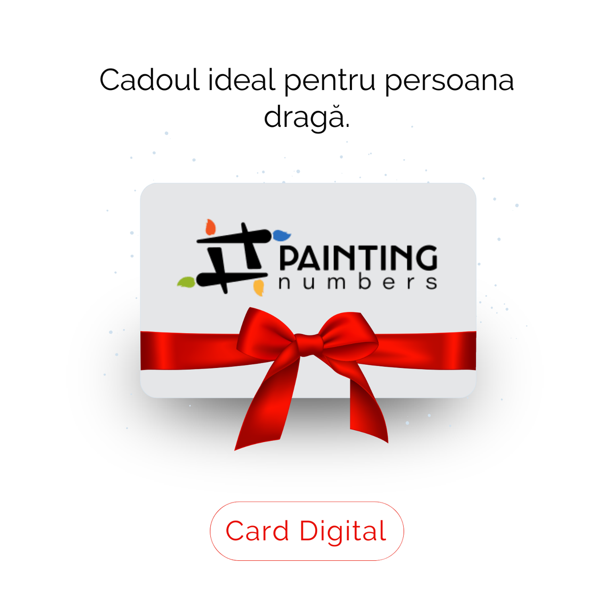 Digital Painting-Numbers Gift Card