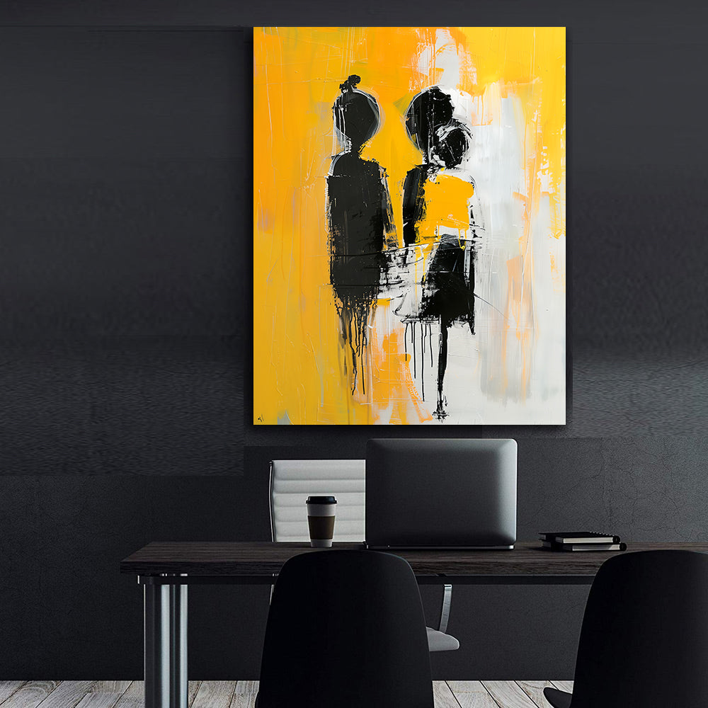 Canvas Painting - Abstract Love