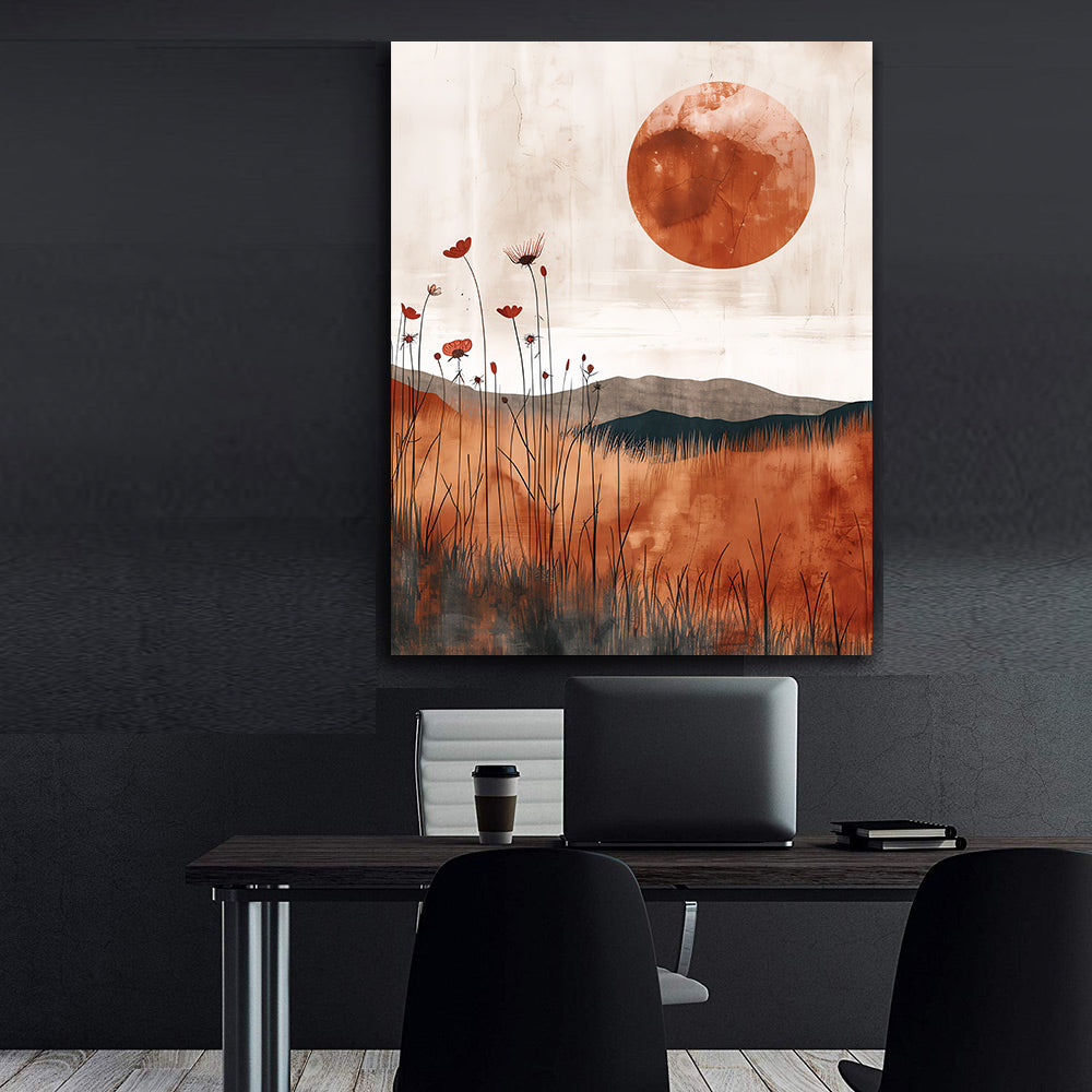 Tablou Canvas - Flower Abstract Art
