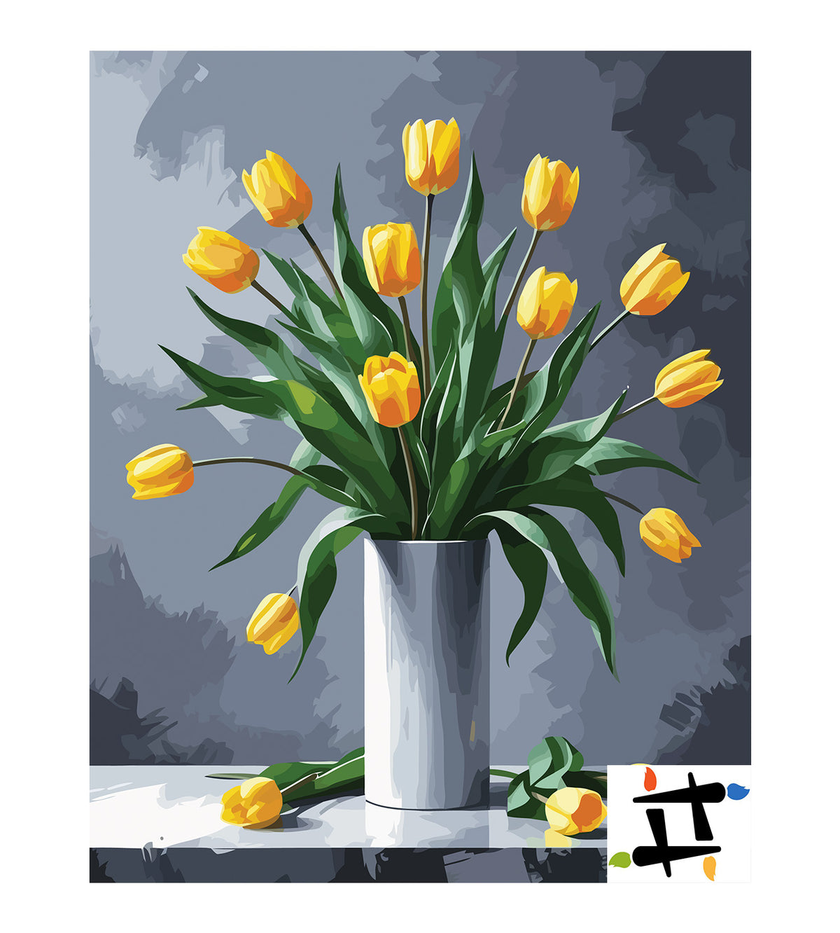 Pictura pe Numere – Stropi de soare 6936