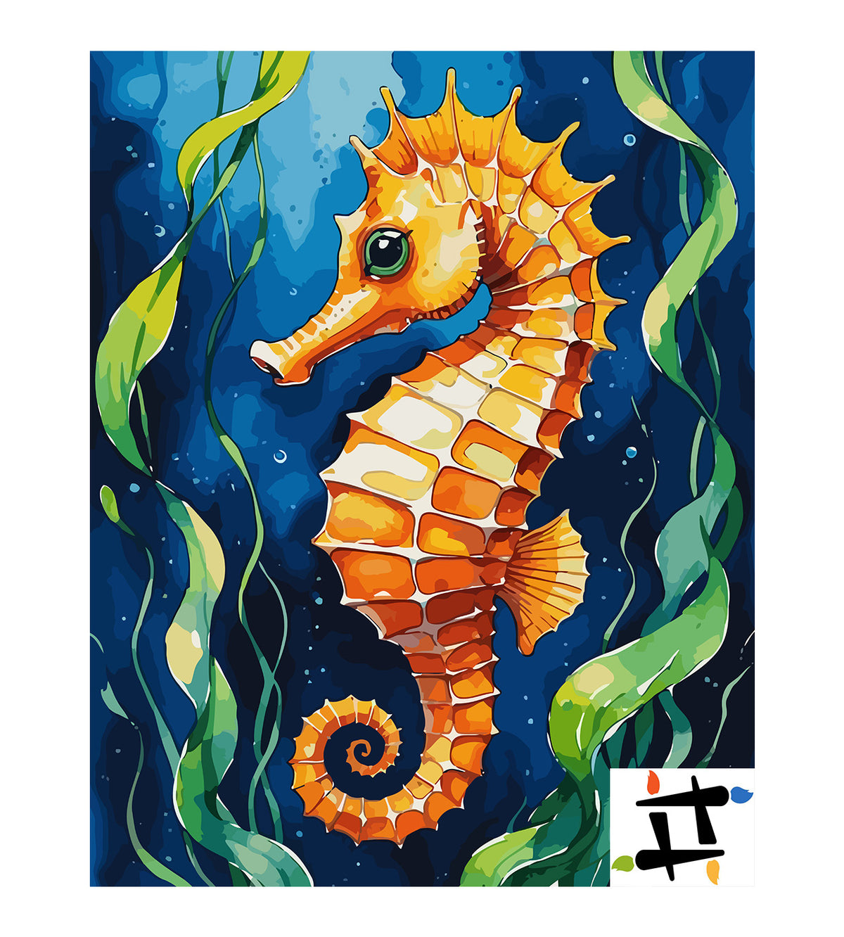 Pictura pe Numere – Calutul de aur 7389