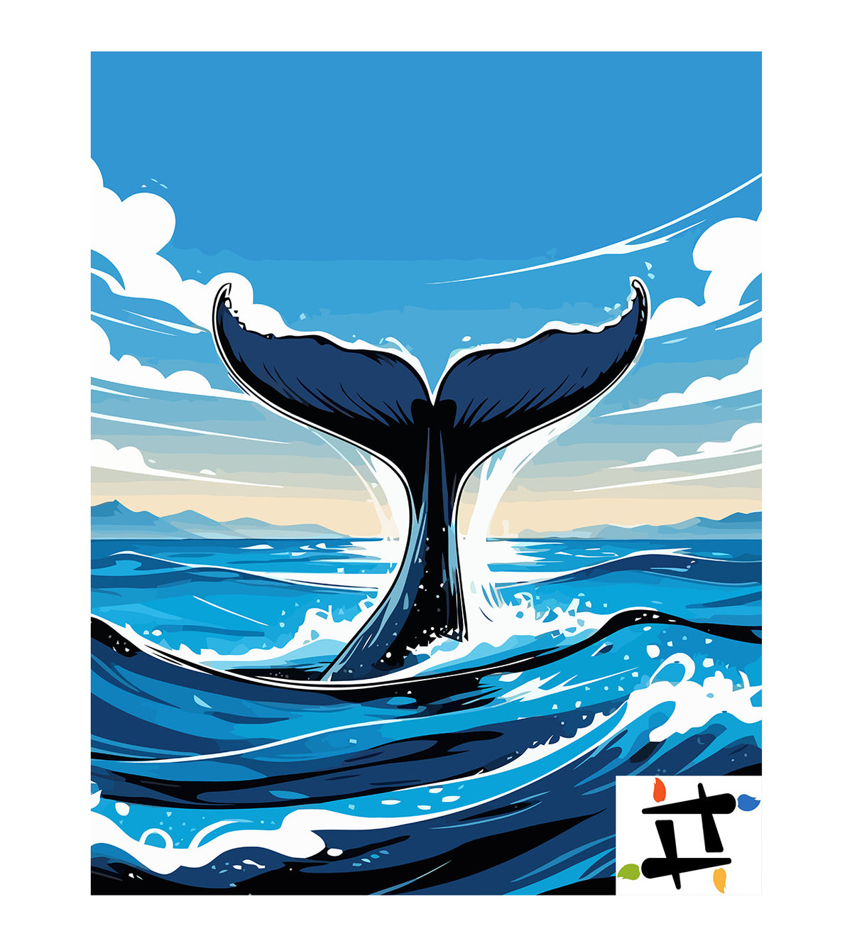 Pictura pe Numere – Salutul gigantului 7355