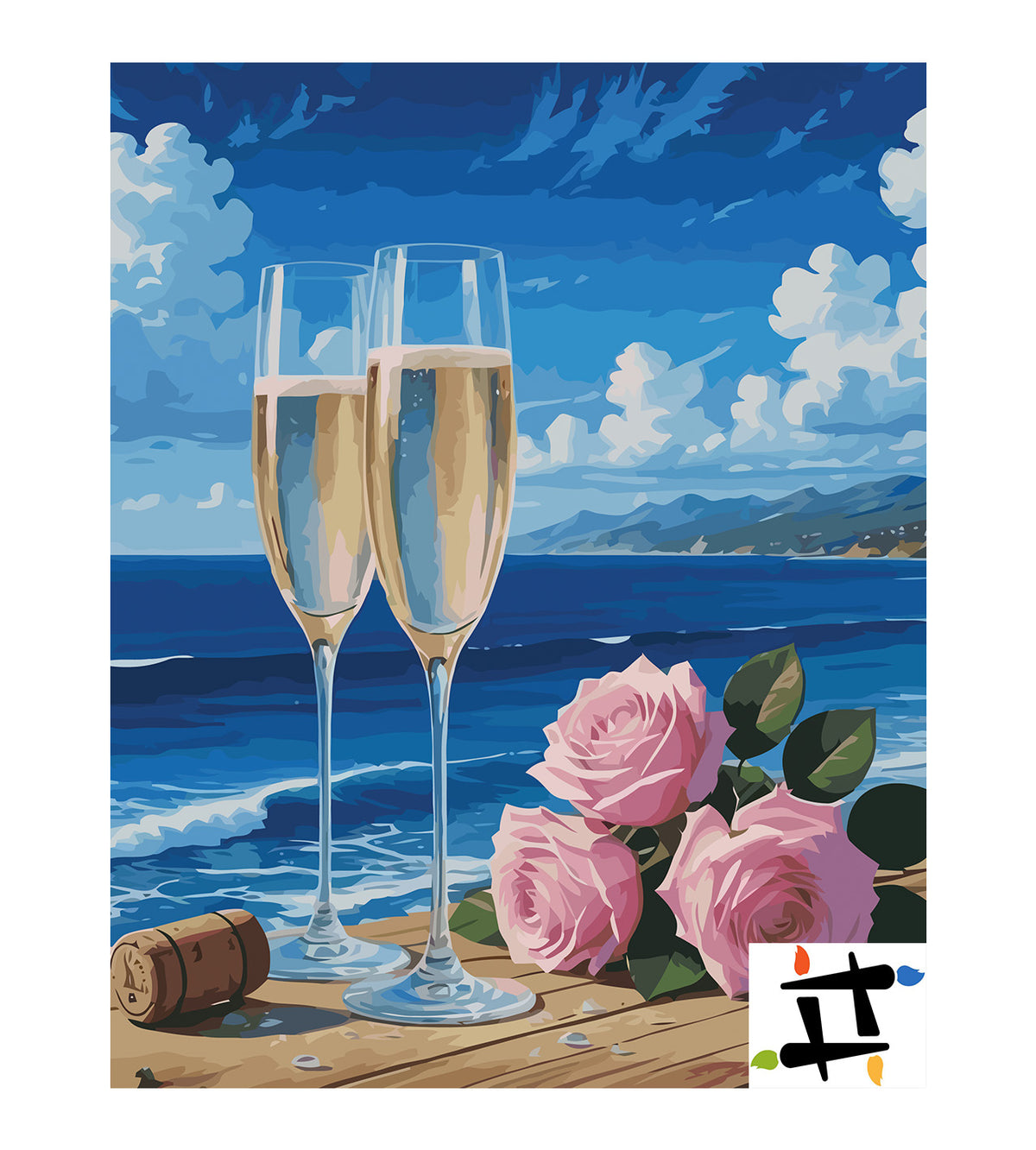 Pictura pe Numere – Rasarit romantic 6942