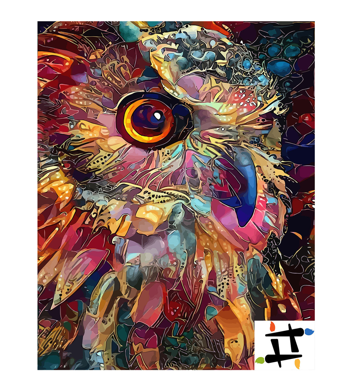 Pictura pe Numere – Noapte abstracta 7303