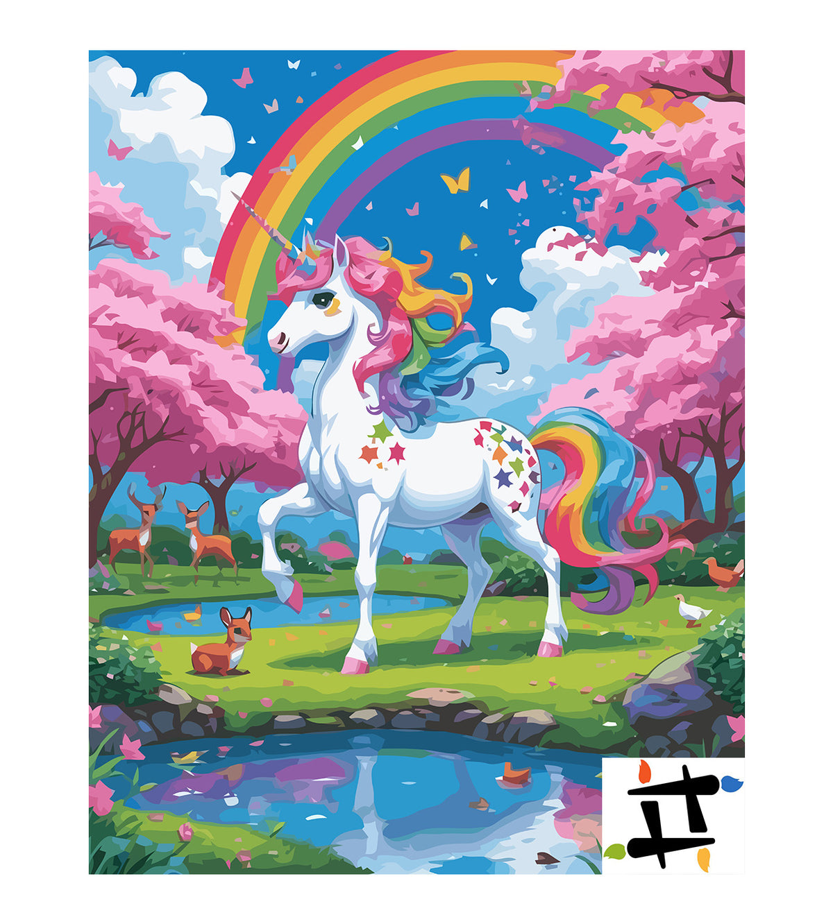 Pictura pe Numere – Magia inorogului 7379