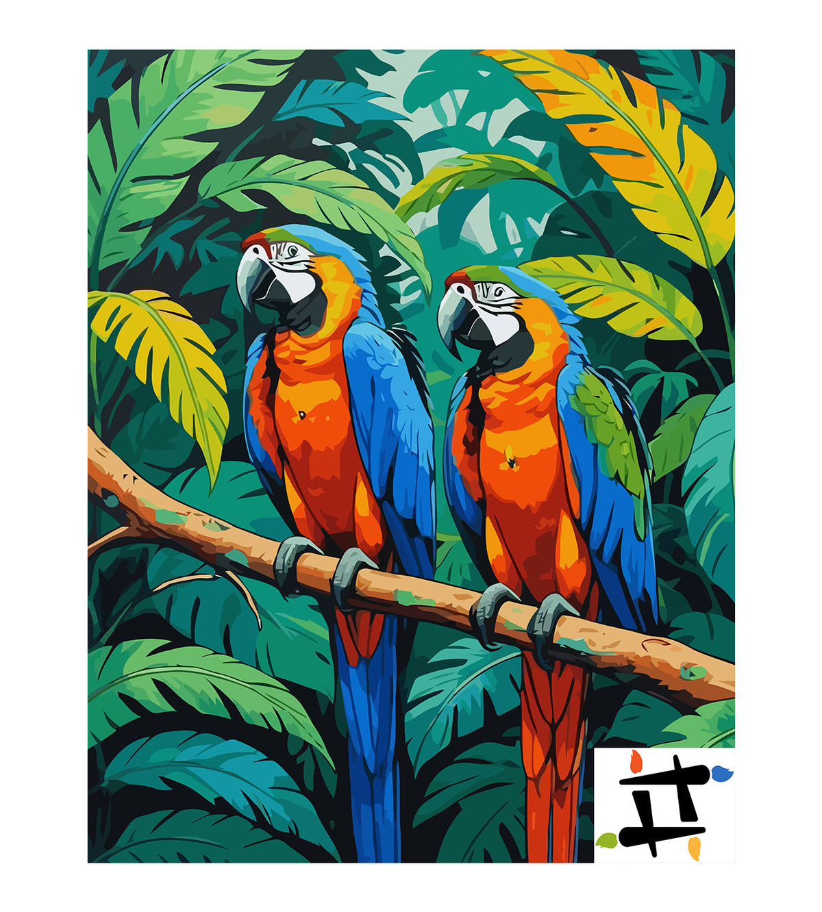 Pictura pe Numere – Secretul papagalilor 7459