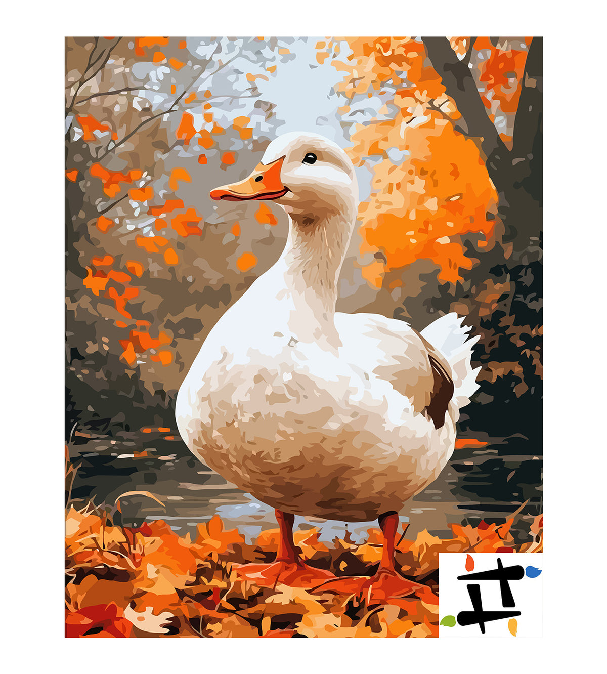 Pictura pe Numere – Nostalgia alba 7311