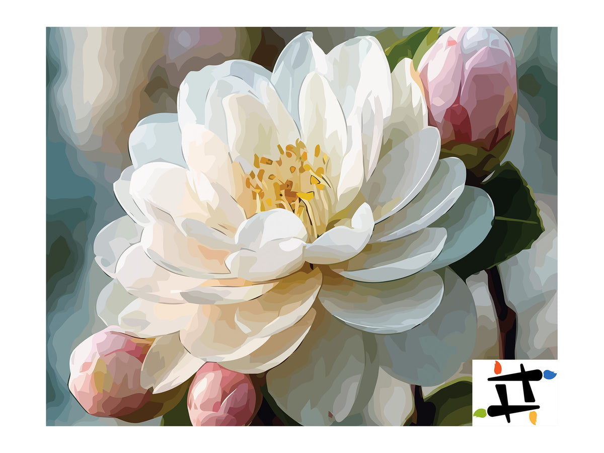 Pictura pe Numere – Lumina de pastel 7295