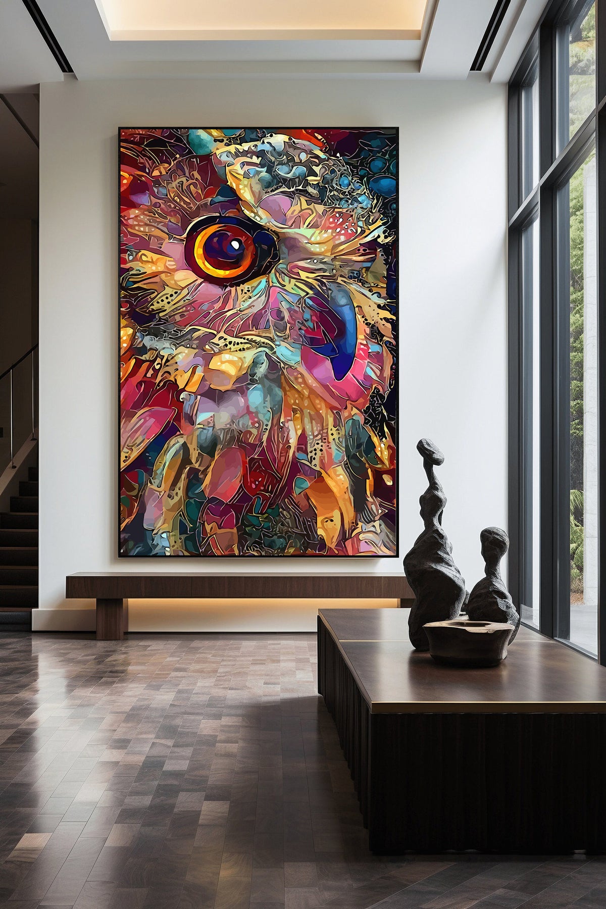Pictura pe Numere – Noapte abstracta 7303