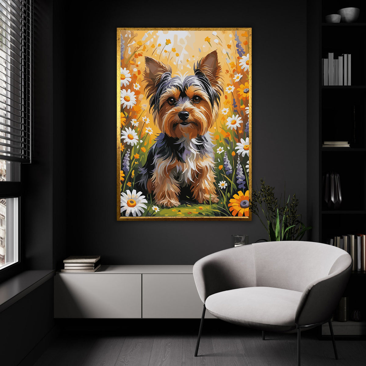 Pictura pe Numere – Micul yorkie 7473