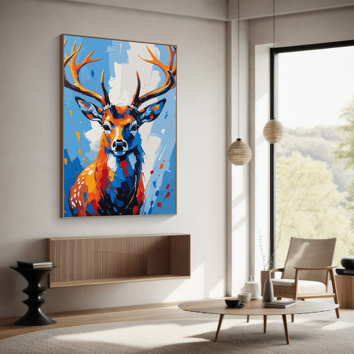 Pictura pe Numere – Majestatea cerbului 7466