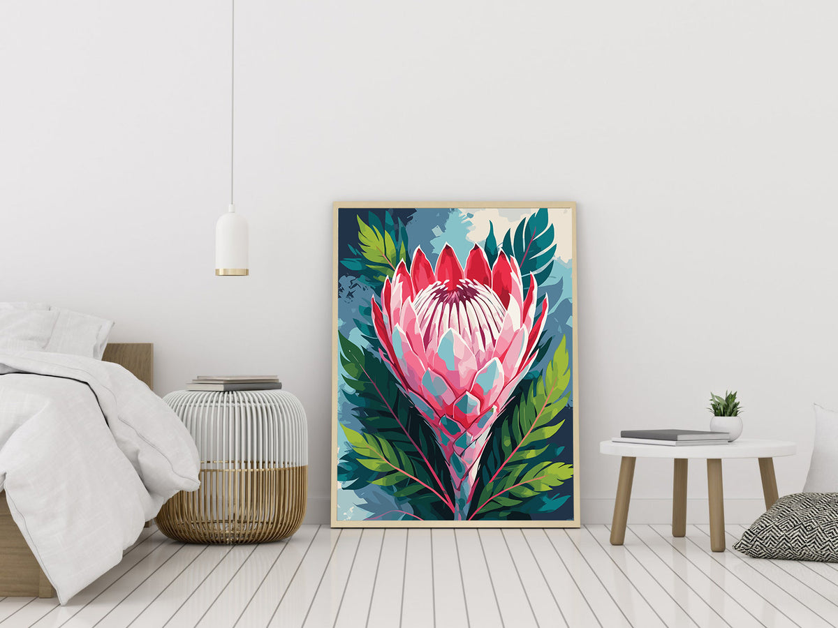 Pictura pe Numere – Protea in coroana salbatica 7236