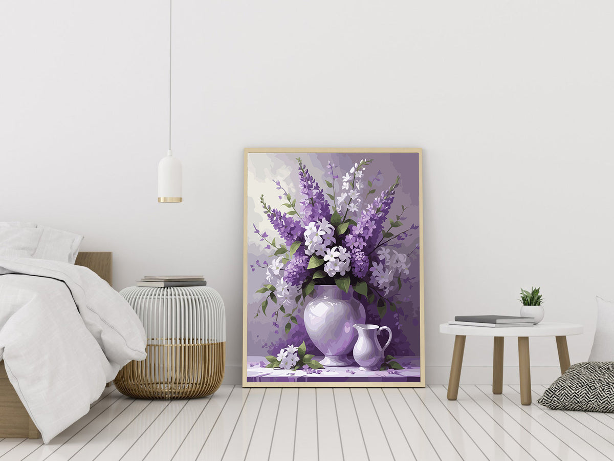 Pictura pe Numere – Armonie violeta 7037