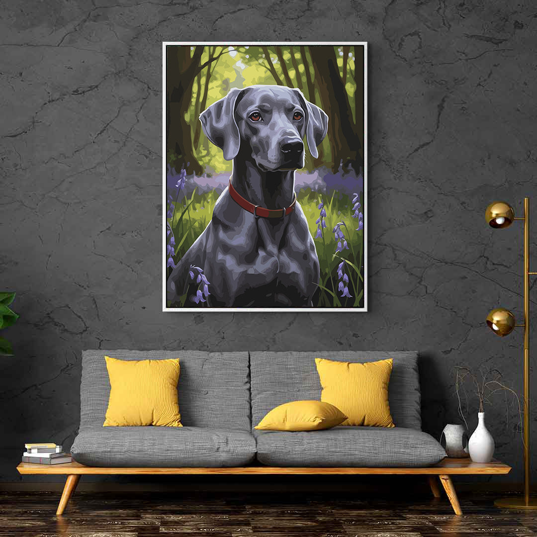 Pictura pe Numere – Nobletea cainelui argintiu 7478