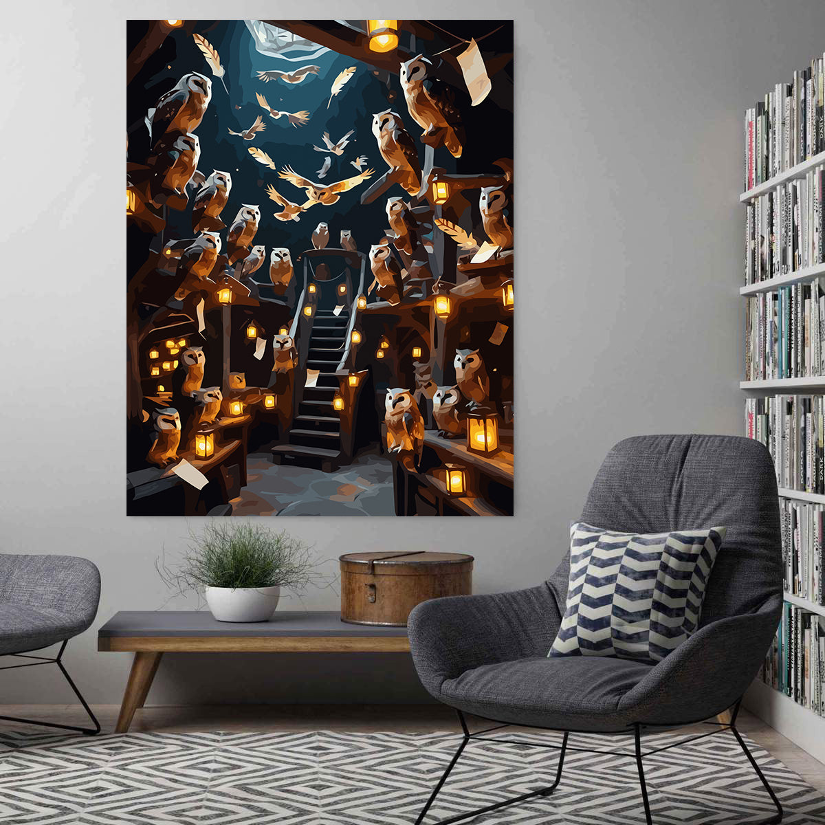 Pictura pe Numere – Consiliul bufnitelor 7406