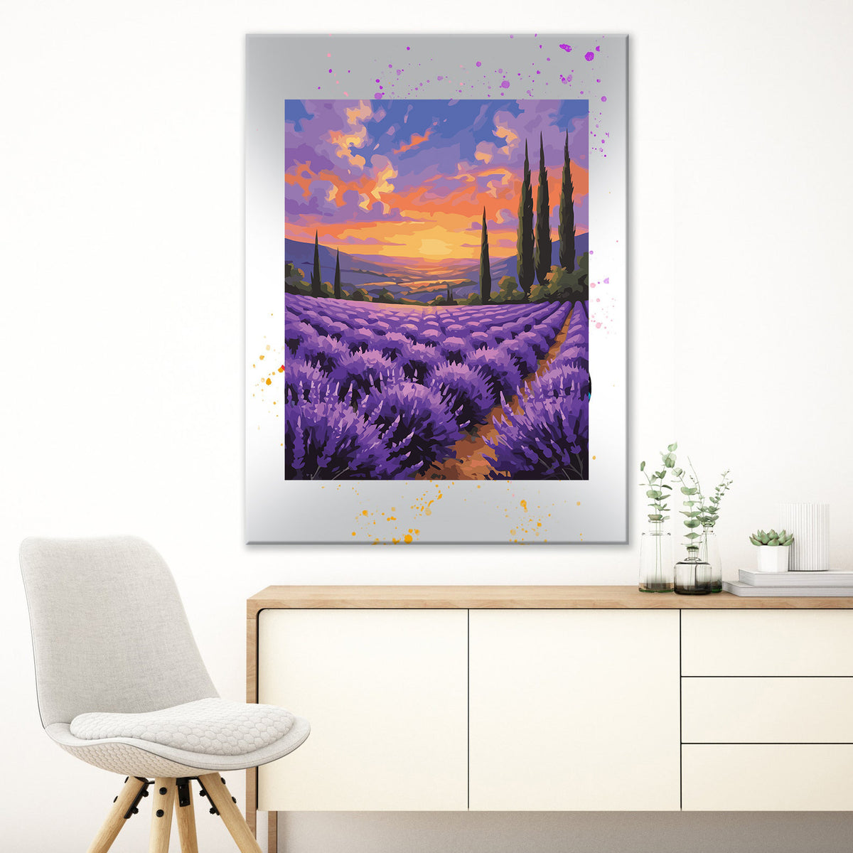 Pictura pe Numere – Orizont de purpura 6970