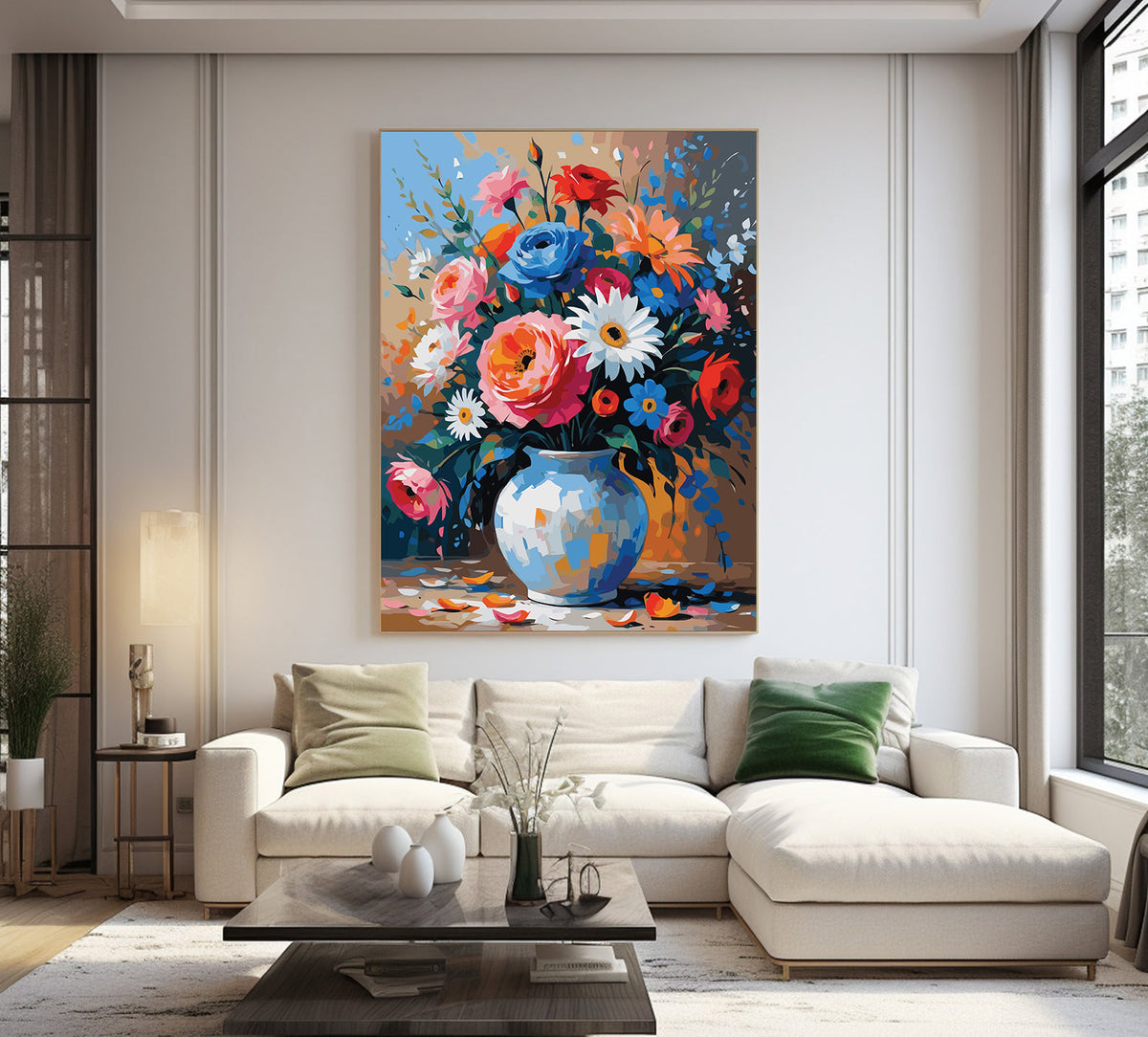 Pictura pe Numere – Flori de camp 7257