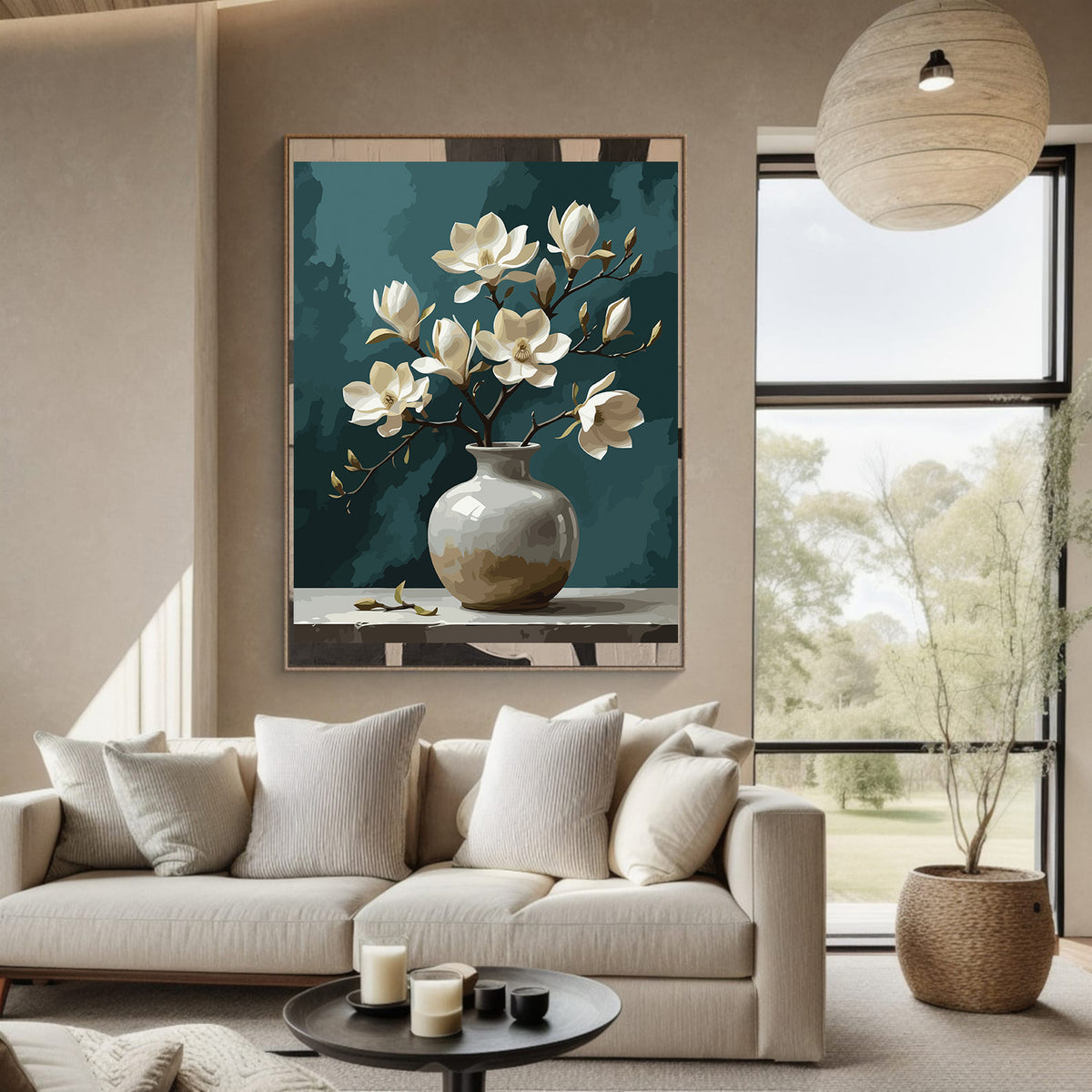 Pictura pe Numere – Puritate de portelan 6924