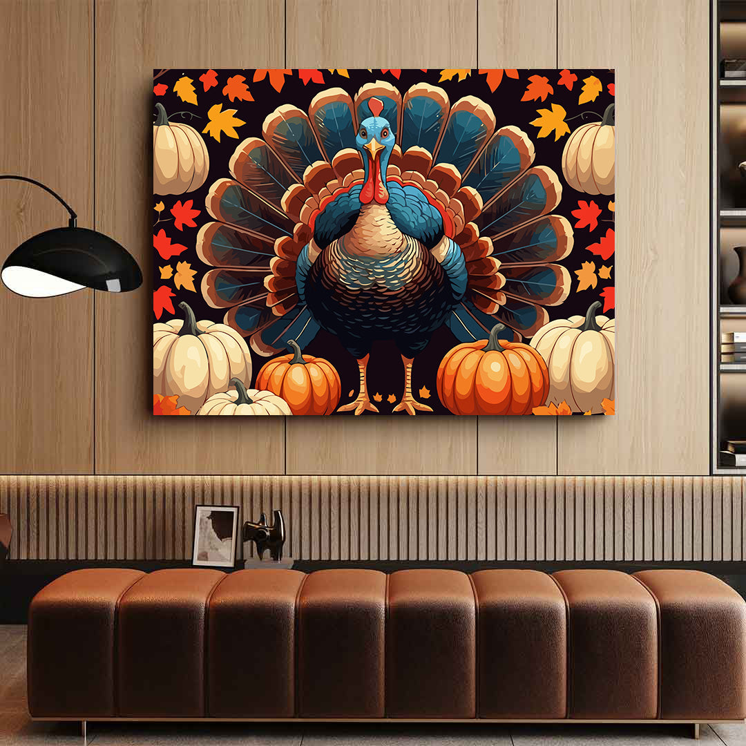 Pictura pe Numere – Decorul cu bostani 7431