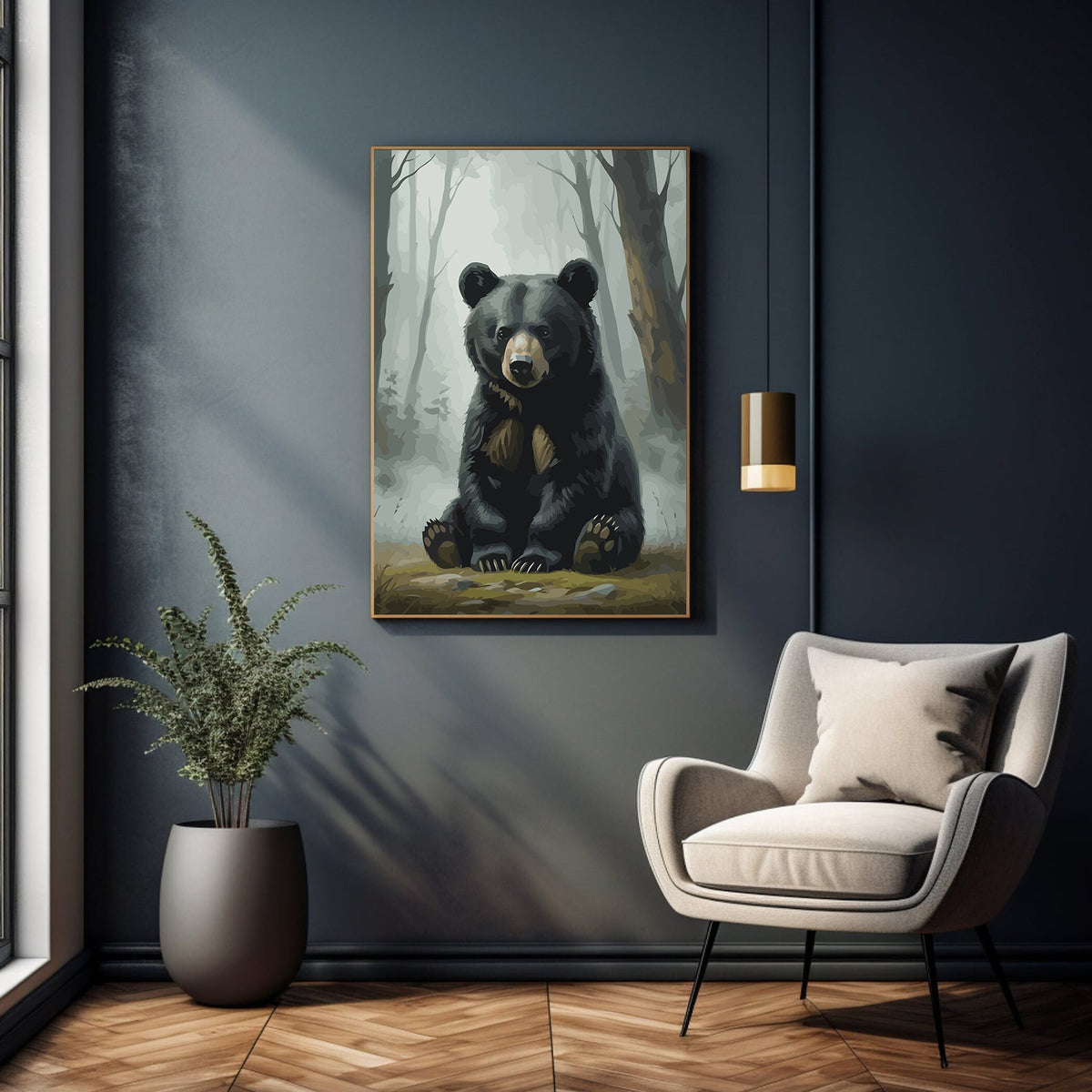 Pictura pe Numere – Stapanul padurilor 7449