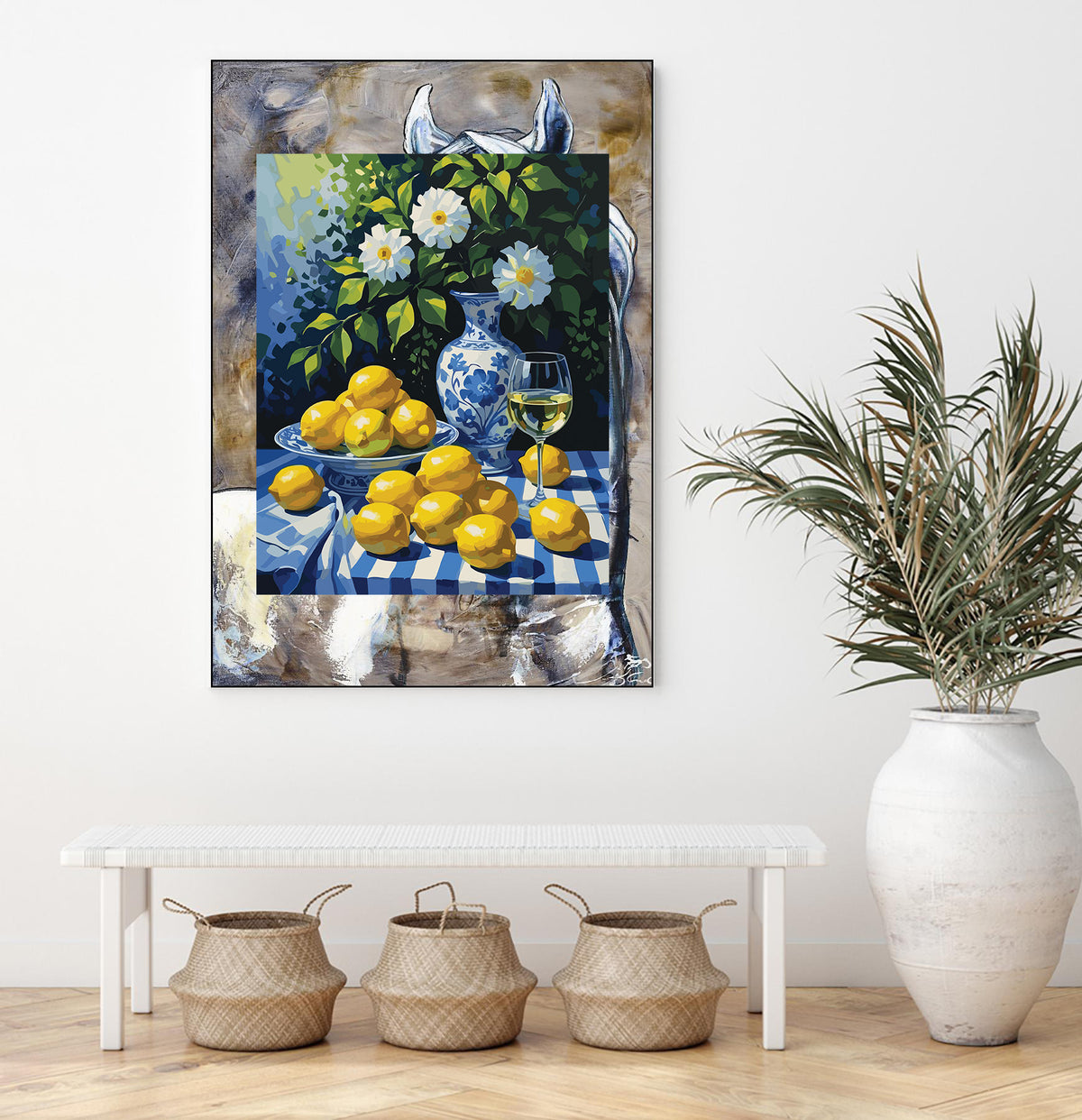 Pictura pe Numere – Citrice si portelan 7057