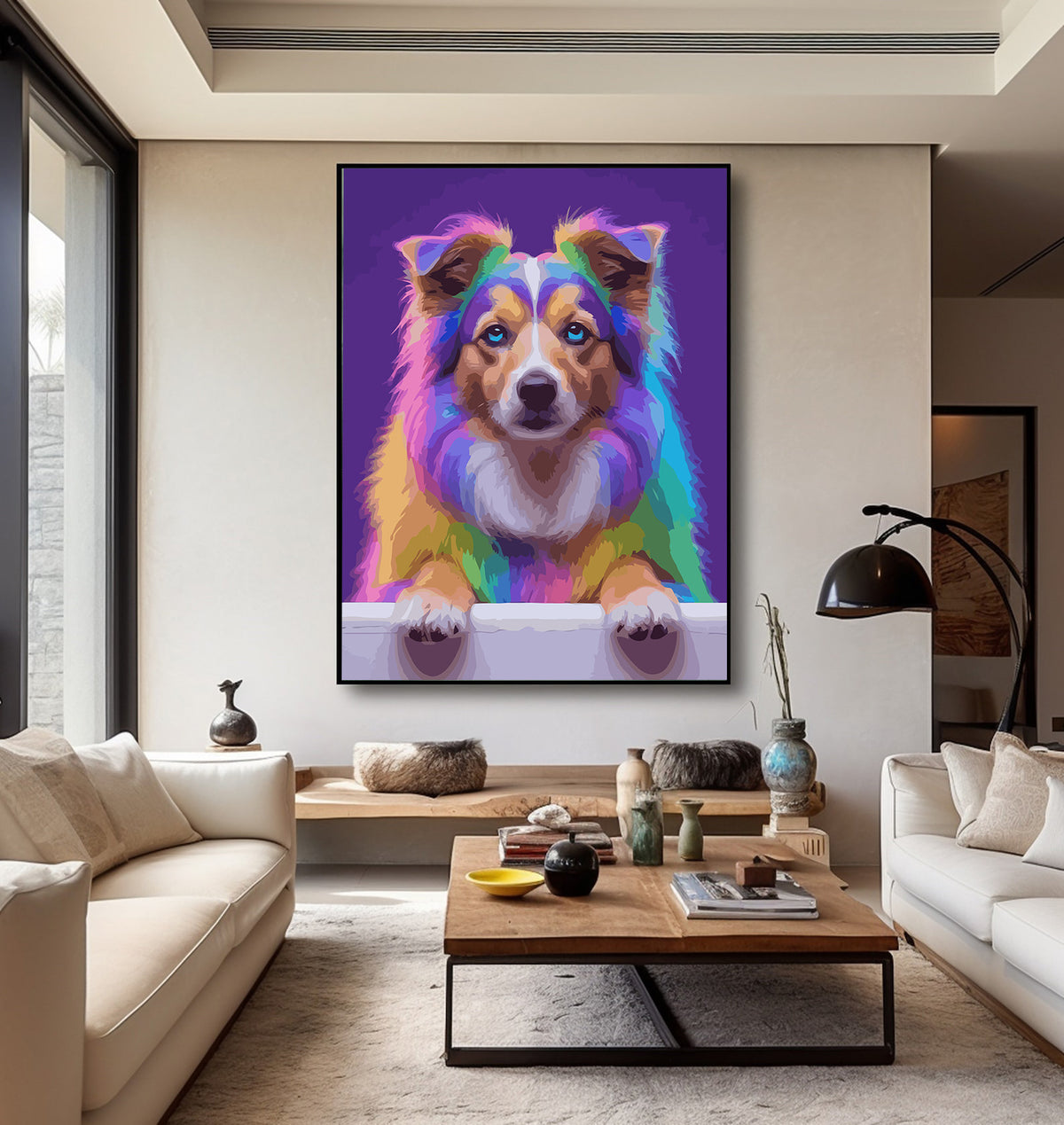 Рисуване по номера – Дъга върху кожа 7375