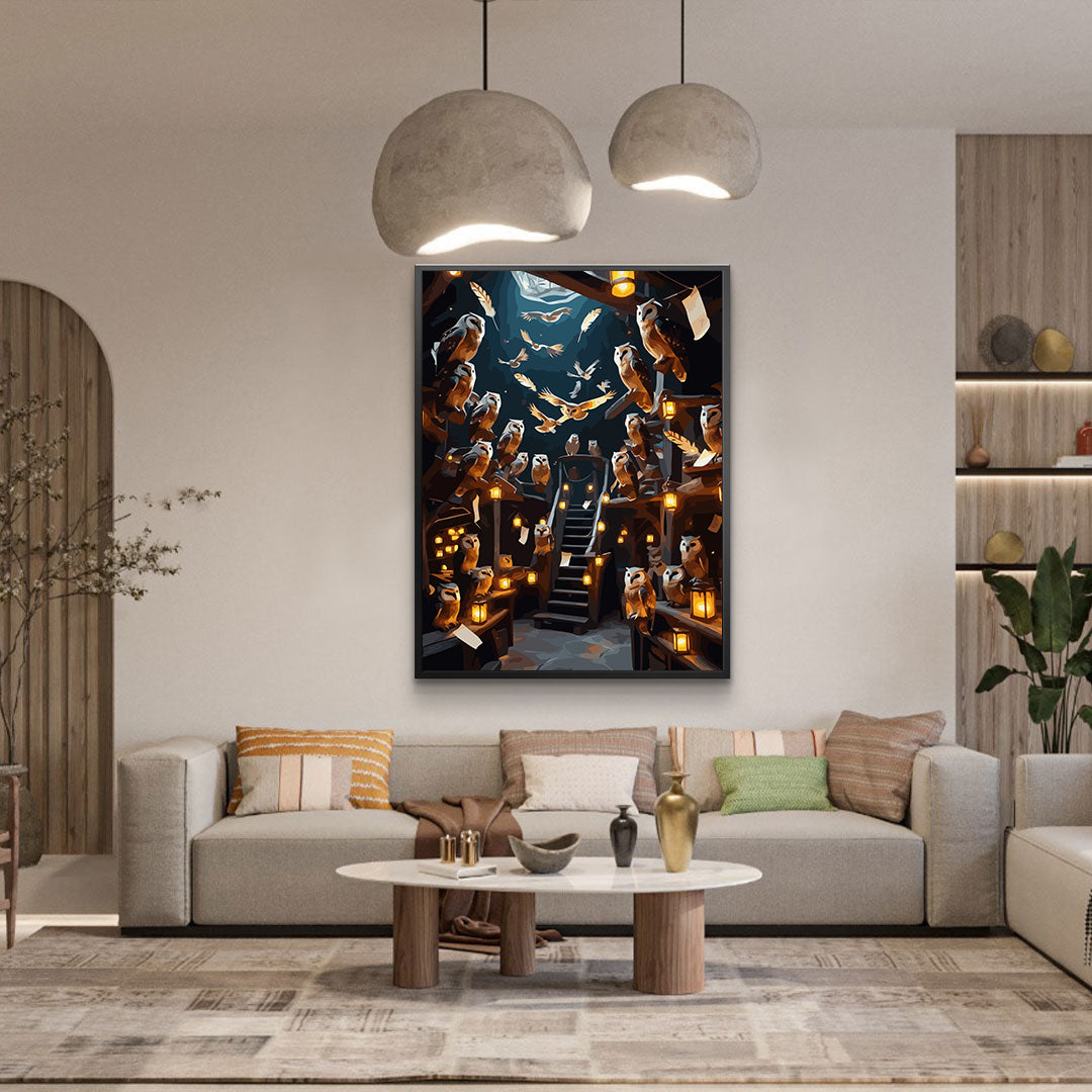 Pictura pe Numere – Consiliul bufnitelor 7406
