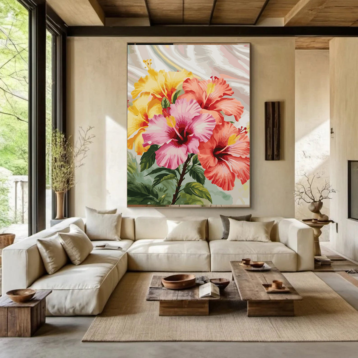 Pictura pe Numere – Simfonia petalelor 7084