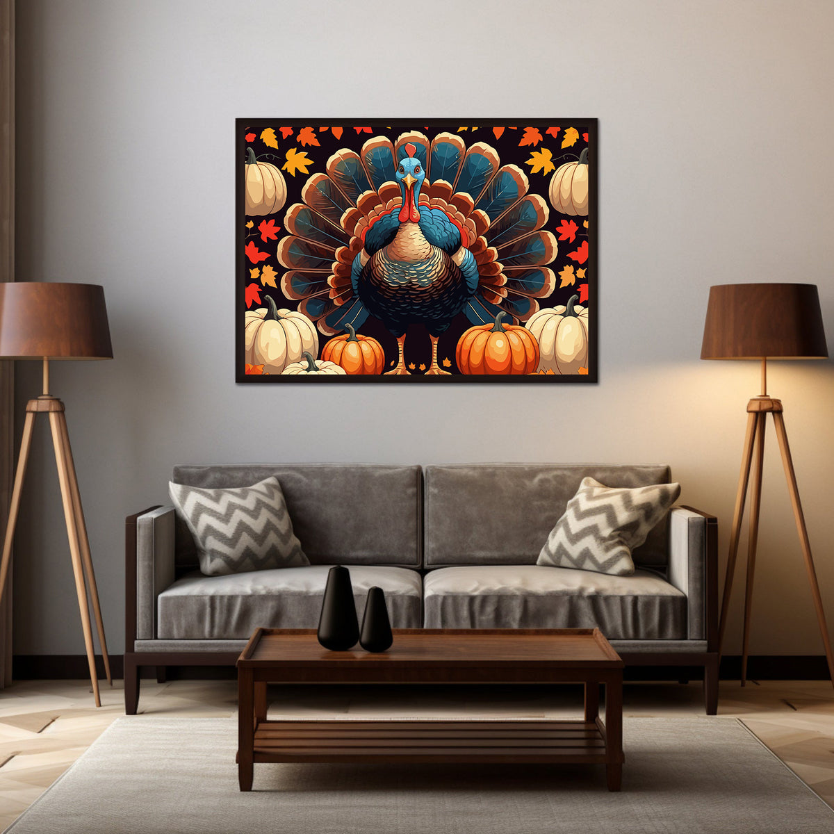 Pictura pe Numere – Decorul cu bostani 7431