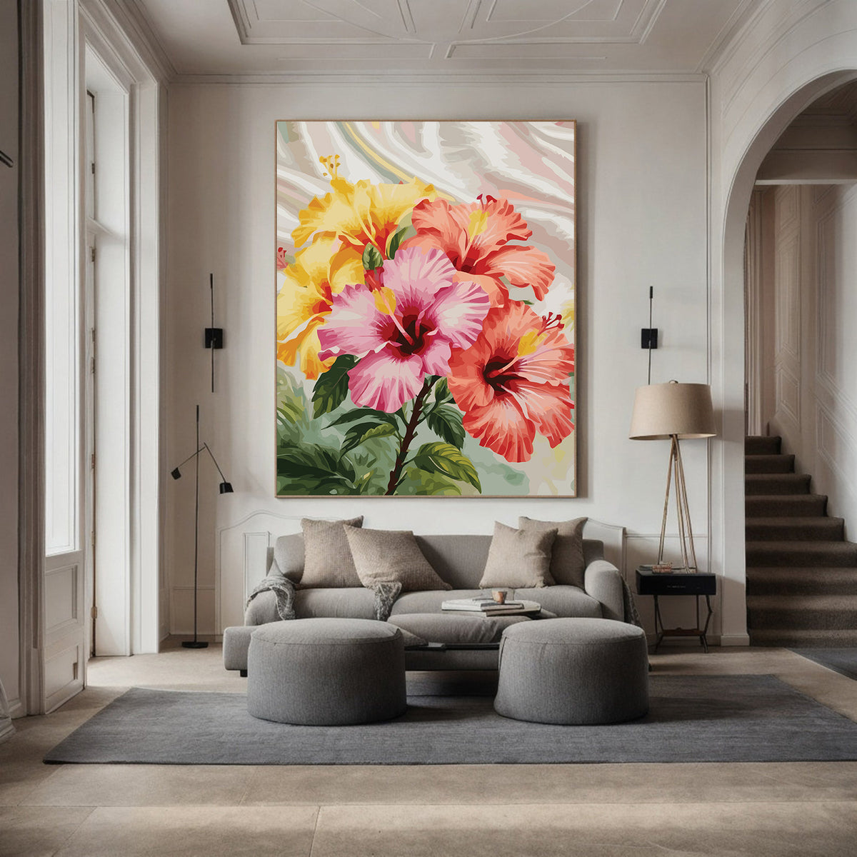 Pictura pe Numere – Simfonia petalelor 7084