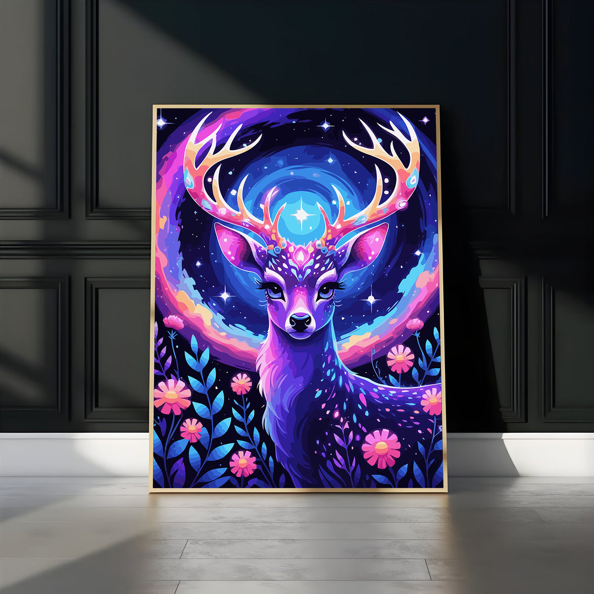 Pictura pe Numere – Cerbul cosmic 7373