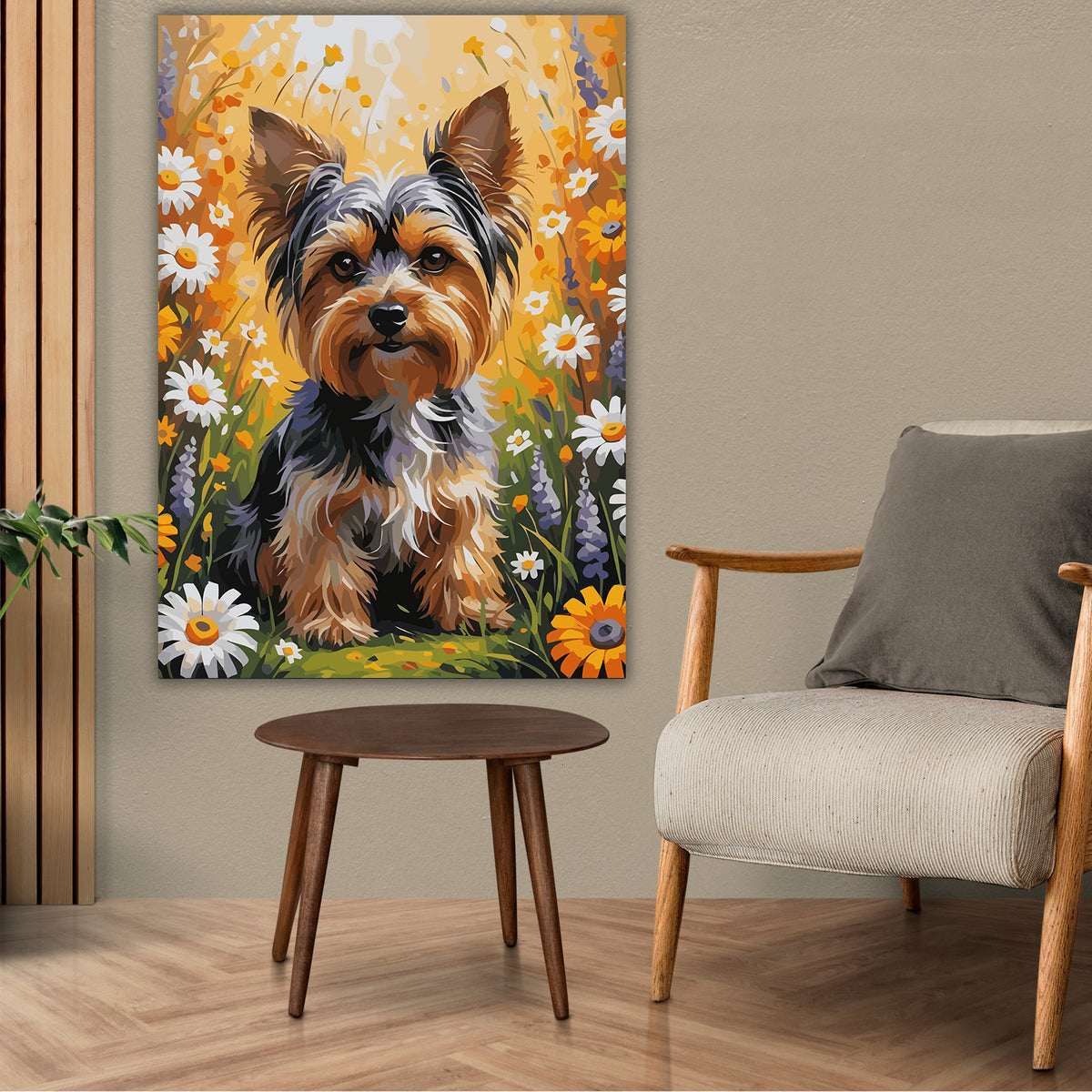 Pictura pe Numere – Micul yorkie 7473
