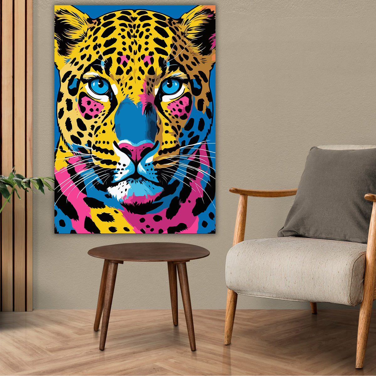Pictura pe Numere – Pradatorul din reflexii neon 7404
