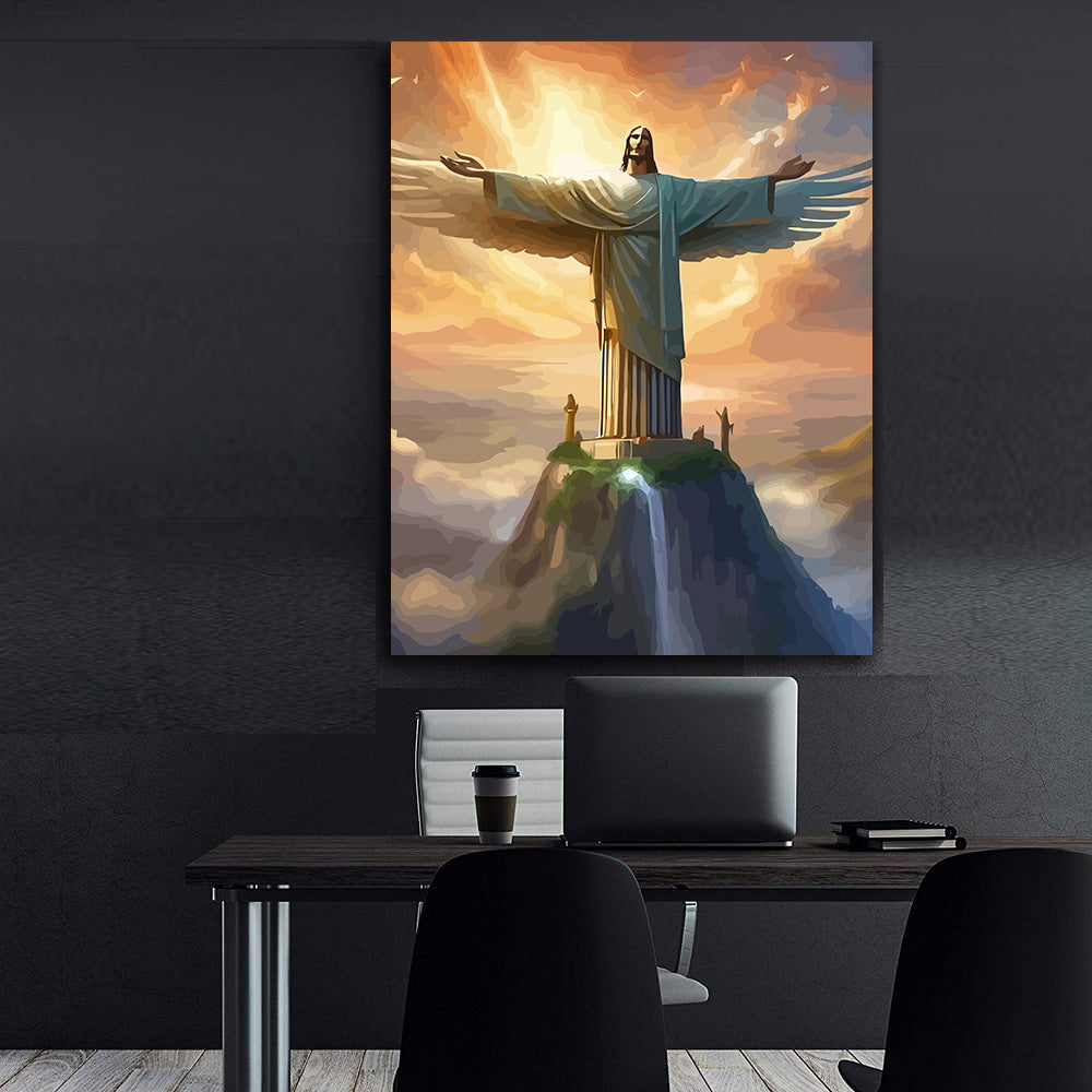 Pictura pe Numere – Cristo Redentor 6391