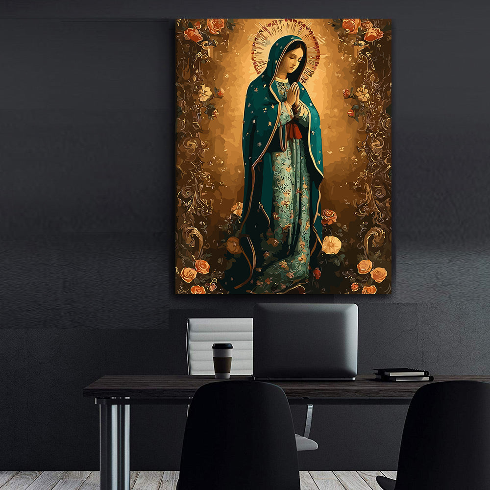 Pictura pe Numere – Sfanta Fecioara De Guadalupe 6256