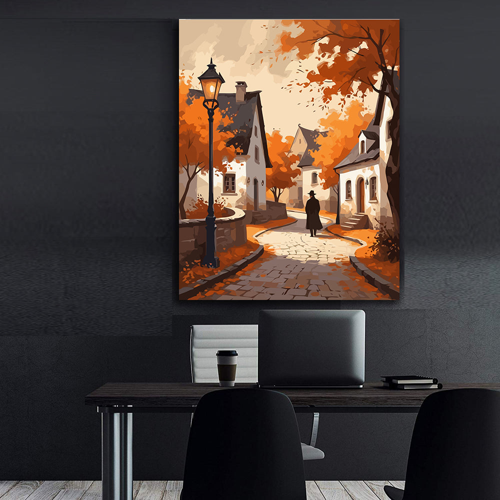 Pictura pe Numere - Toamna in Orasel 6057