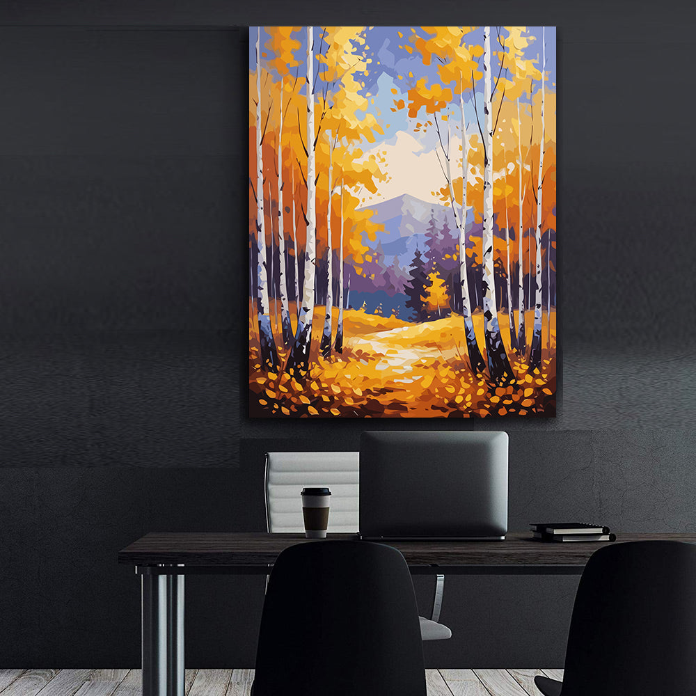 Pictura pe Numere – Peisaj de Toamna 6062
